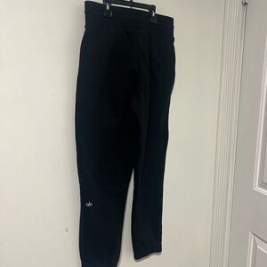 ALO Yoga Women’s Black Jogger Sweat Pants size small Gym/casual attire